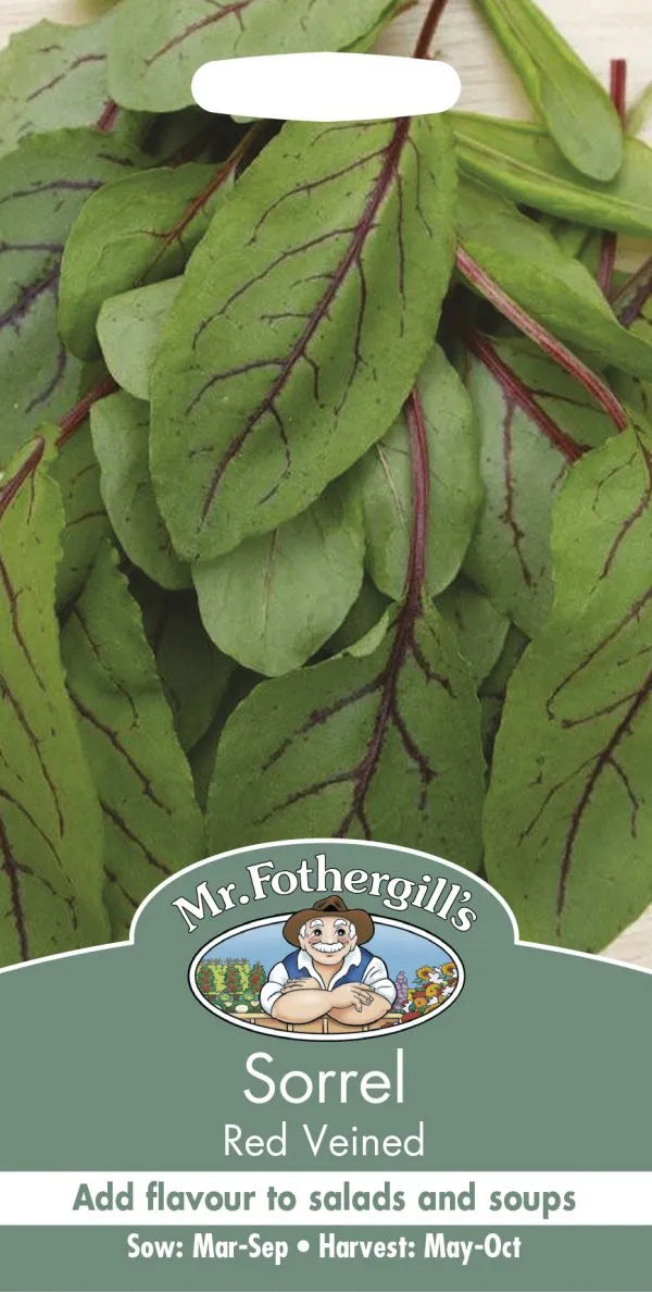 Mr. Fothergill’s Red Veined Sorrel Seeds