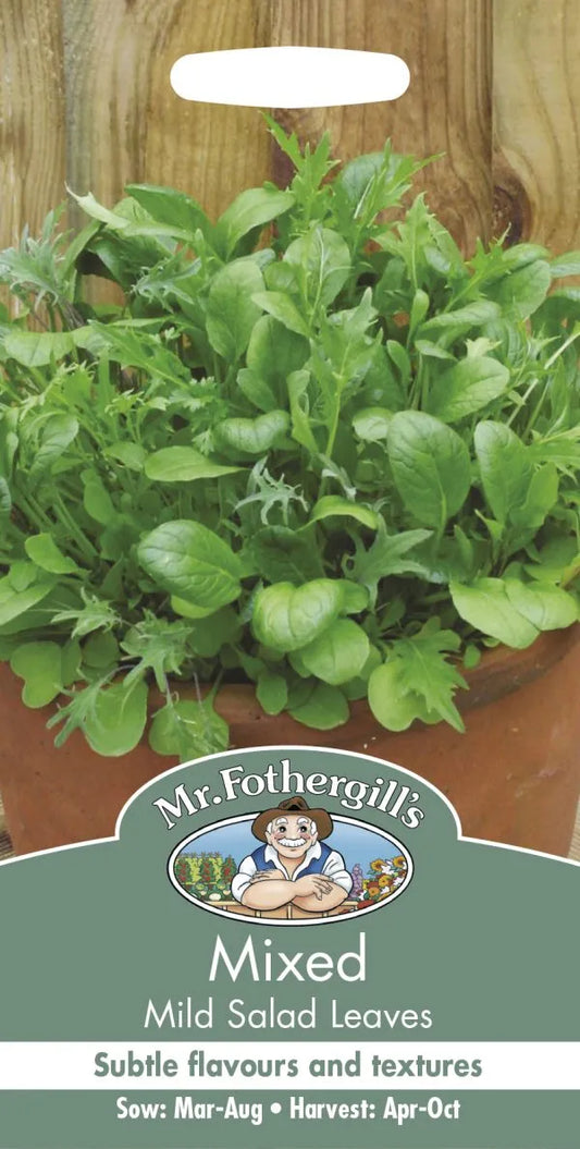 Mr. Fothergill’s Mixed Mild Salad Leaves Seeds