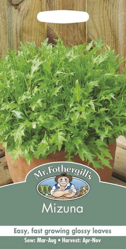 Mr. Fothergill’s Mizuna Seeds