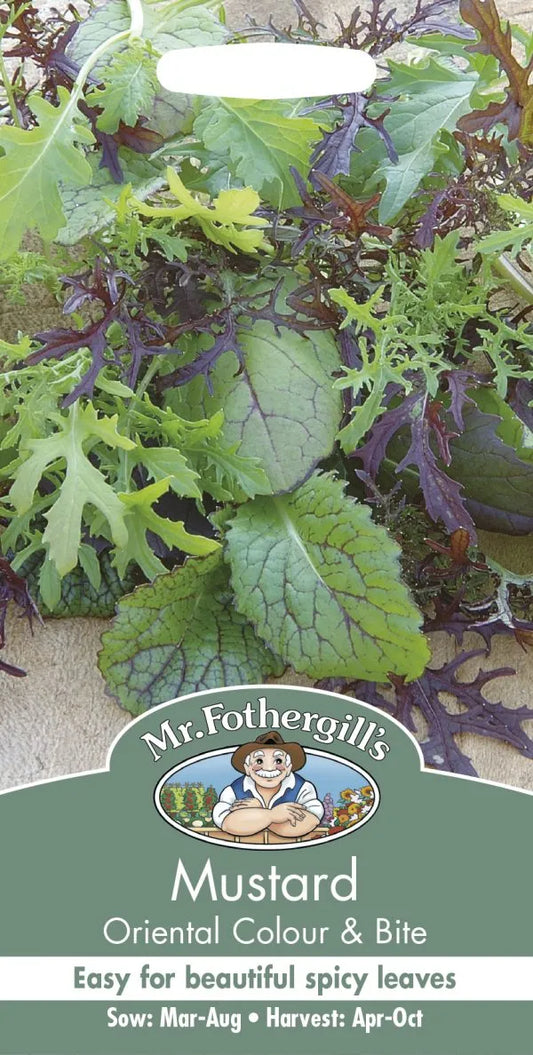 Mr. Fothergill’s Mustard Salad Leaves Seeds