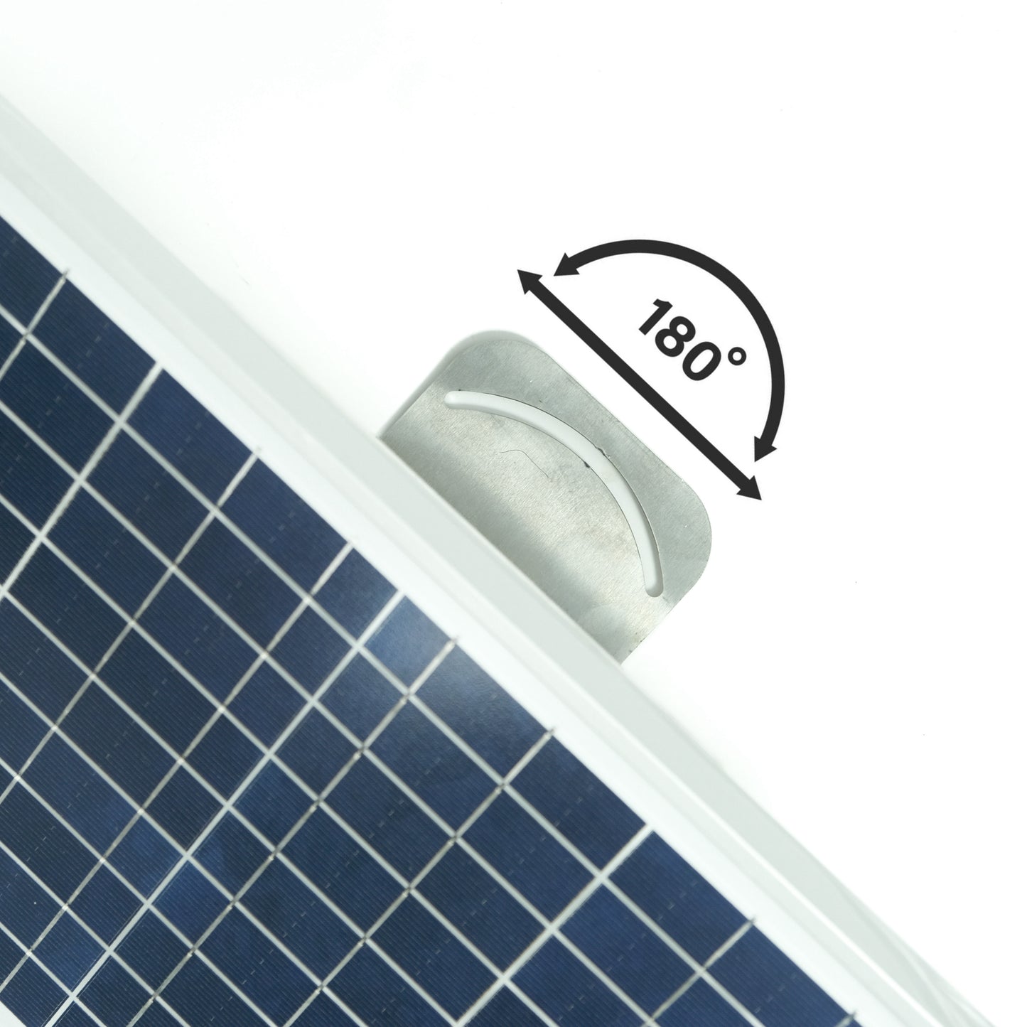 10W solar panel with bracket
