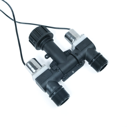 Twin valves and mounting kit
