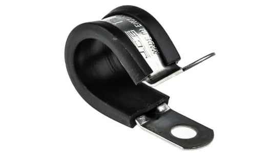 Stainless rubber lined P-Clip