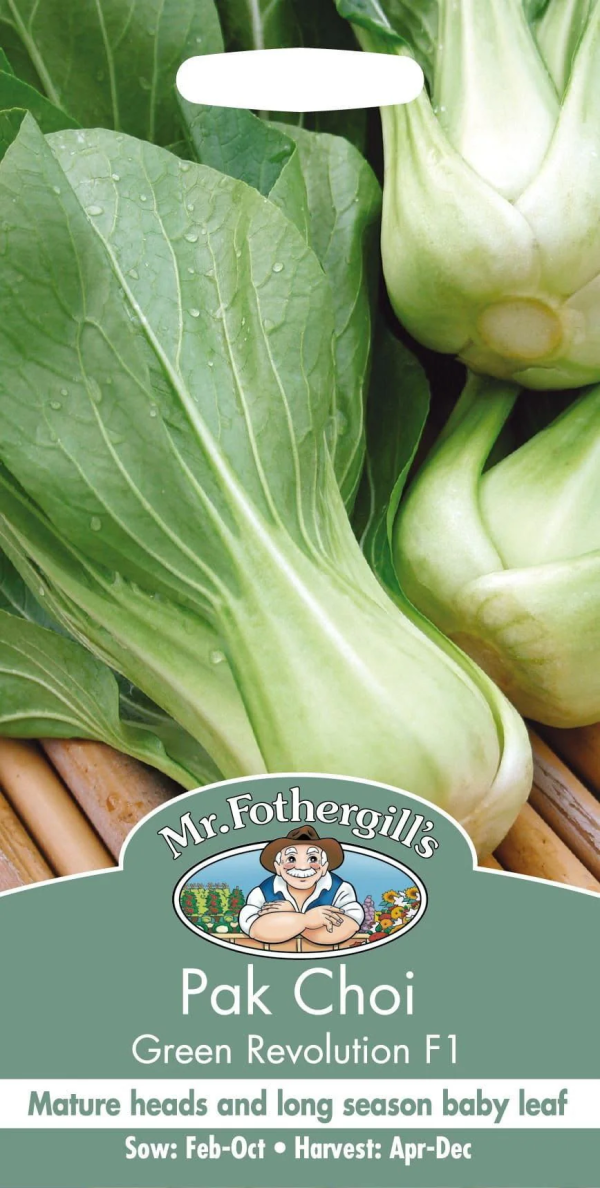 Mr. Fothergill’s Pak Choi Green Revolution F1 Seeds