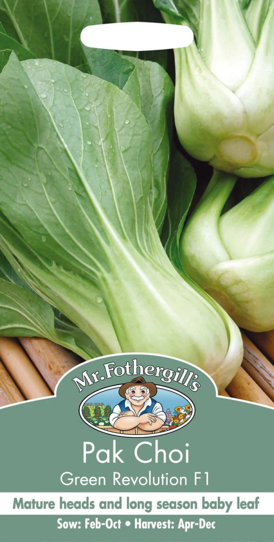 Mr. Fothergill’s Pak Choi Green Revolution F1 Seeds