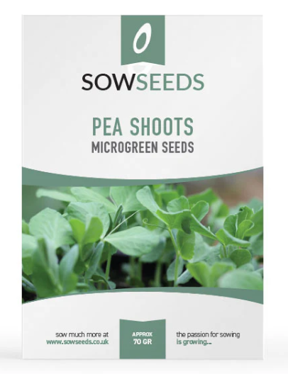 Pea shoots - microgreen seeds